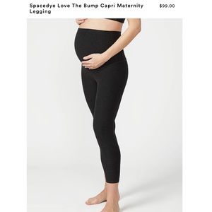 Beyond Yoga Spacedye Maternity Legging in Black